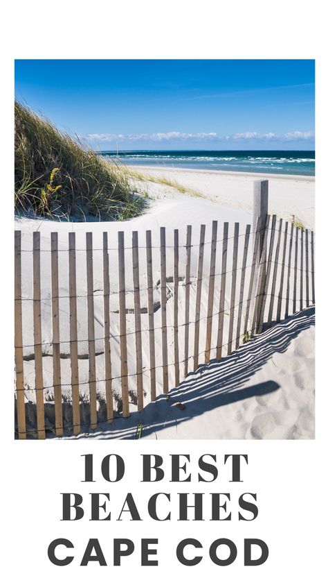 Are you planning a Cape Cod getaway? Visitors flock to Cape Cod for the beaches, seafood and lazy summer days. Beach lovers are drawn to the sandy beaches, spectacular sunsets and the surf. Naturalists visit Cape Cod for bird watching, whale sightings and seal sightings. Here are the best beaches in Cape Cod. Cape Cod Beach, Day Trip To Cape Cod, Sandy Neck Beach Cape Cod, Cape Cod Towns, Autocamp Cape Cod, Sea Crest Beach Hotel Cape Cod, Cape Cod Travel, Race Point Beach, Mashpee Cape Cod