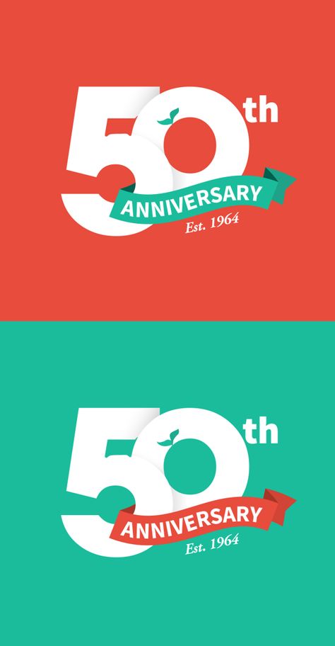 50th Anniversary Logo by Jay Yeater, via Behance 90th Anniversary Logo, 50 Logo Number, 50th Logo Design, 50 Number Design, 50th Anniversary Logo Design, Anniversary Logo Design Numbers, 50 Anniversary Logo, 20 Anniversary Logo, Company Anniversary Logo