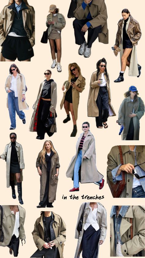 How to wear a trench coat Trench Coat Outfits, Autumn Capsule Wardrobe, Summer Capsule, Summer Capsule Wardrobe, Coat Outfits, European Summer, Capsule Wardrobe, Trench Coat, Wardrobe