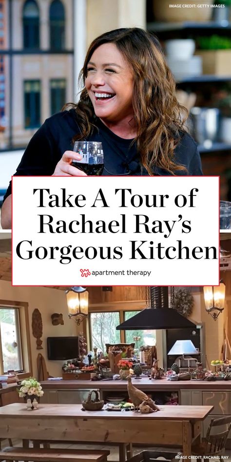 Beach Kitchen Ideas, Celebrity Kitchens, Farm Style Table, Rachael Ray Recipes, New York Home, Italian House, Beach Kitchens, Rachel Ray, Commercial Dishwasher