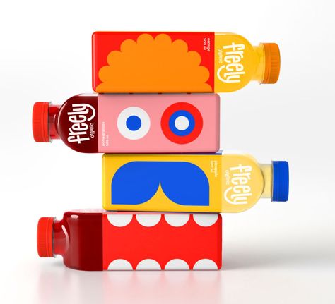 The Best in Packaging From 2023: Dieline Awards Winners Revealed | Dieline - Design, Branding & Packaging Inspiration Kids Package Design, Kids Package, Milk Packaging, Juice Packaging, Bottle Design Packaging, Organic Juice, Food Branding, Candy Packaging, Branding Design Packaging