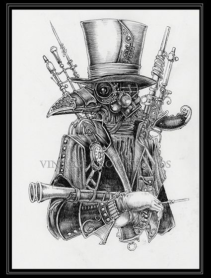 Mecha Crow...a steampunk anthromorphic done in ballpoint (biro) Gothic Fantasy Art, Dark Gothic, Fantasy Art, Coloring Pages, Abstract Artwork, Deviantart, Humanoid Sketch, Drawings, Color