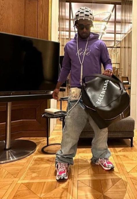 Lil Uzi Fits, Lil Uzi Outfits, Lil Uzi Vert Outfits, Lil Uzi Vert Style, Balenciaga Outfit, Inspo Fits, Lil Uzi, Lil Uzi Vert, Hype Shoes