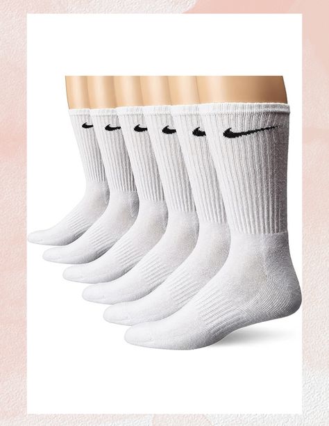 Nike Performance Cushion Crew Socks with Band (6 Pairs) Nike Crew Socks, Easy College Halloween Costumes, Sports Shorts Women, Nike Socks, Stylish Socks, Sock Game, Socks For Women, Spring Trends, White Sock