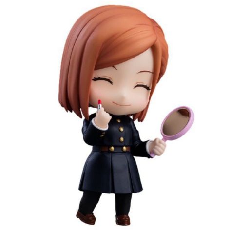 Nobara Cute, Chibi Nobara, Jujutsu Kaisen Manga, Nendoroid Anime, Anime Figurines, Png Icons, Manga Icons, Fav Characters, Anime Dolls