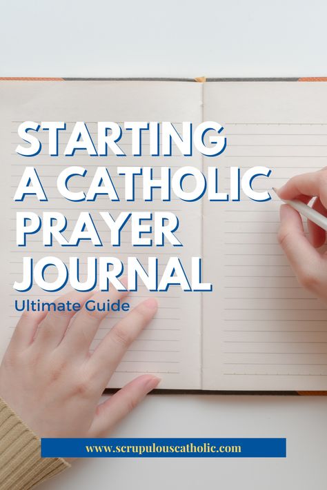 How to Start a Catholic Journal Catholic Journal Prompts, Catholic Bullet Journal, Catholic Bible Journaling, Living Spiritually, Orthodox Beauty, Catholic Journaling, Prayer Journal Ideas, Kids Prayer Journal, Catholic Journal