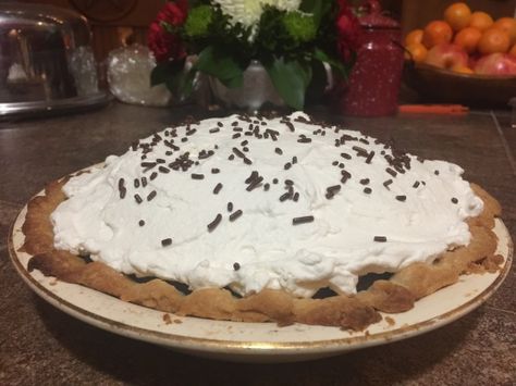 Chocolate Icebox Pie, Breakfast Boards, Pie Fillings, Diy Mixes, Cafeteria Food, Icebox Pie, Copy Cats, Fried Pies, Chocolate Pie Recipes