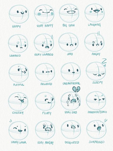 Cartoon Character Facial Expressions, Chibi Emotions Facial Expressions, Cute Facial Expressions Drawing, Character Faces Expressions, Simple Cartoon Faces Facial Expressions, Simple Facial Expressions Drawing, Cute Chibi Expressions, Cute Face Expressions Drawing, Kawaii Facial Expressions