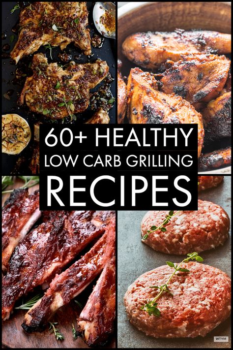 60+ Low Carb and Keto Grilling Recipes perfect for summer dinners, cookouts, and parties! The best quick and easy ketogenic BBQ recipes to help you stick to your healthy eating plan! Plenty of variety with chicken, steak, shrimp, pork and sides! Don’t miss these fabulous keto grilling recipes! #keto #ketorecipes #grill #grilling #grilled Keto Grilled Recipes, Low Carb Grilled Recipes, Low Sodium Grilling Recipes, Keto Grilling Recipes, Low Carb Grilling Recipes, Keto Grill Recipes, Grill Recipes Healthy, Low Carb Grilling, Healthy Grill Recipes