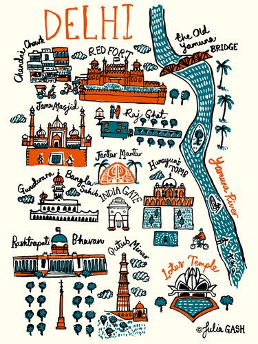 Delhi Map, Delhi Tourism, Delhi City, Delhi Travel, India Poster, India Travel Places, India Travel Guide, Travel Infographic, Tourism Poster