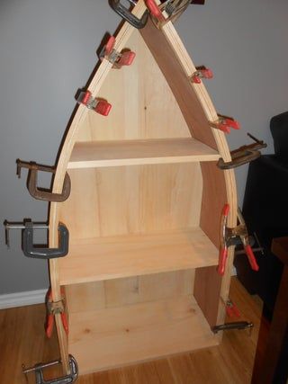 How to Build a Boat Shelf. : 9 Steps (with Pictures) - Instructables Boat Bookcase, Boat Shelf, Flat Bottom Boats, Wood Boat Plans, Wooden Boat Building, Wooden Boat Plans, Boat Building Plans, Woodworking Patterns, Woodworking Table