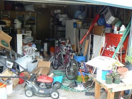 messy garage Organisation, Messy Garage, Attic Renovation Ideas, Shed Organization, Garage Organize, Tile Covers, Garage Shed, Organization Products, Attic Renovation