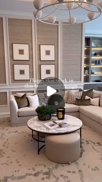 SOPHIE PATERSON on Instagram: "One of my all time favourite rooms for one of my all time favourite clients. This room is all about comfort, understated luxury with a relaxed feel. 🤍 #familyroom #interiordesign #livingroom #interiordesign" Sophie Paterson Interiors Living Rooms, Sophie Patterson Interior Design, Sophie Paterson Interiors, Sophie Paterson, Secret Rooms, Understated Luxury, Family Room Design, Reading Room, Dining Room Living Room