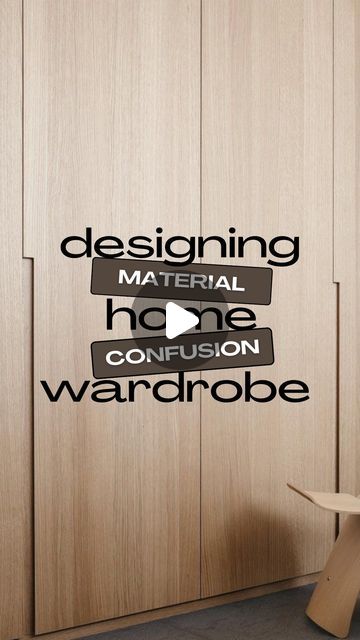 Furniture Factoree on Instagram: "Designing Wardrobes and Material Confusion?🤔  1. STRUCTURE: Use strong plywood for the carcass to ensure durability. For low humidity, choose BWR grade with at least 18mm thickness. For high humidity, opt for BWP grade 710 with a minimum thickness of 18mm.  2. SHUTTERS: For shutters with laminates or veneers, use block board with at least 18mm thickness. For finishes like PU, DUCO, or other paints, choose exterior grade MDF, which is lighter and stronger than regular MDF. This material also allows for versatile shutter designs such as louvers, flutes, or CNC cuts.  ✨Follow @furniturefactoree for more interior tips!  Wardrobe design, wardrobe shutters, wardrobe laminates, wood veneers, plywood, furniture material, material guide, home interiors, interior d Wardrobe Plywood Designs, Laminate Colours For Wardrobe, Laminate For Bedroom, Laminated Wardrobe Design, Pu Wardrobe Design, Laminate Finish Wardrobe, Wardrobe Exterior Design, Wardrobe Shutter Design In Laminate, Pu Finish Wardrobe Shutters