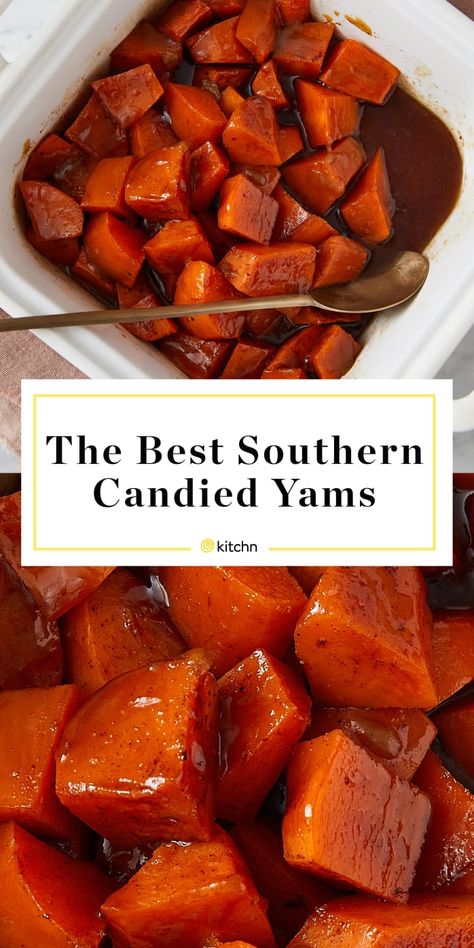 Best Candied Yams Recipe, Southern Candied Yams, Baked Candied Yams, Candied Yams Recipe, Southern Foods, Canned Yams, Candied Yams, Yams Recipe, Candy Yams