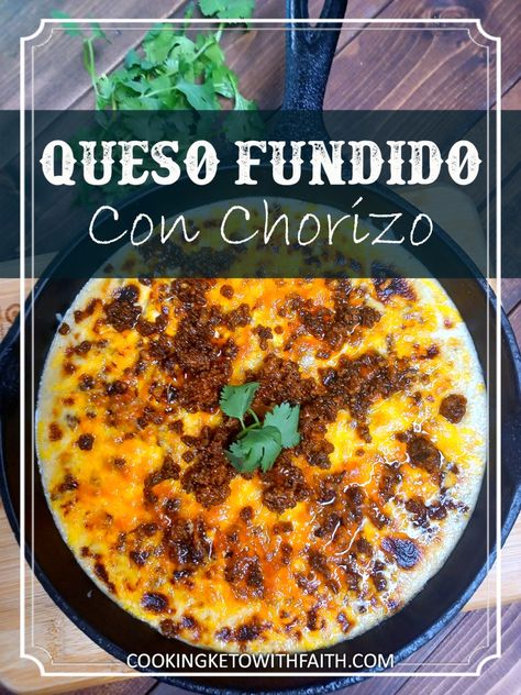 Queso Fundido Con Chorizo