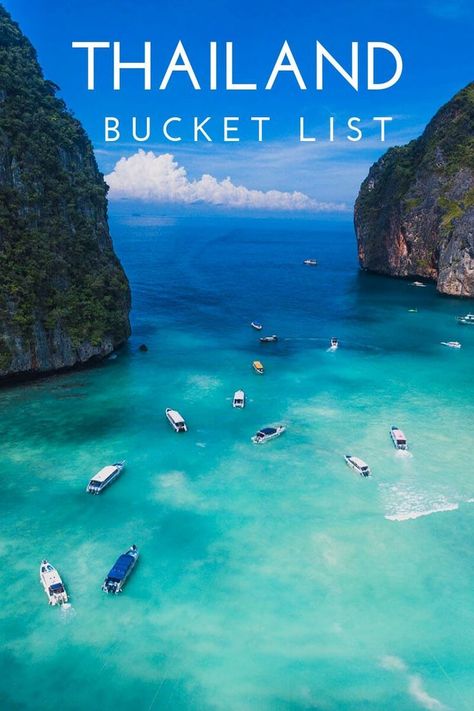 If you're looking for the best things to do in Thailand, this Thailand bucket list will help you decide! #thailand #guide #bucketlist #travel #chiangmai 4 Island Tour Krabi, Thailand Bucket List, Things To Do In Thailand, Thailand Guide, Thailand Travel Destinations, Thailand Itinerary, Thailand Vacation, Thailand Travel Tips, Thailand Travel Guide