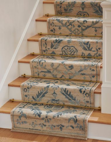 Hardware | Rejuvenation Staircase Runner, Bedroom Closet Storage, Vintage Home Office, Stair Rods, Stair Hardware, Interior Design Resources, Wood Stairs, Art Deco Table, Stair Runner Carpet