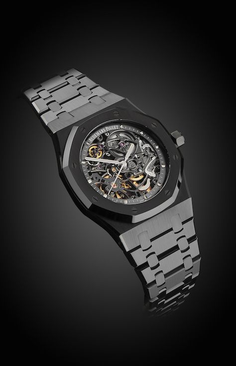 Audemars Piguet Skeleton Royal Oak Audemars Piguet Skeleton, Skeleton Vintage, Camera Wallpaper, Stylish Men Casual, Dream Watches, Vintage Watches For Men, Audemars Piguet Royal Oak, Royal Oak, Luxury Watches For Men