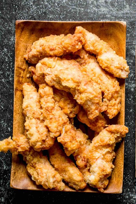 Crispy Raising Cane's Chicken Fingers with Cane’s Sauce (Copycat Recipe) - IzzyCooking Raising Canes Chicken Recipe, Dinner Ideas Meat, Dinner Recipes Meat, Meat Dinner Recipes, Canes Sauce, Canes Chicken, Chicken Finger Recipes, Chicken Strip Recipes, Meat Recipes For Dinner