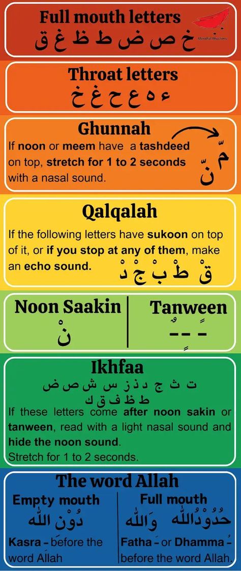 Tajweed Bookmark (2).pdf - Google Drive Learning Arabic For Beginners, Books On Islam, Islam Lesson, Quran Tafseer, Tajweed Quran, Learn Arabic Alphabet, Arabic Lessons, Islam Beliefs, Learn Arabic Language