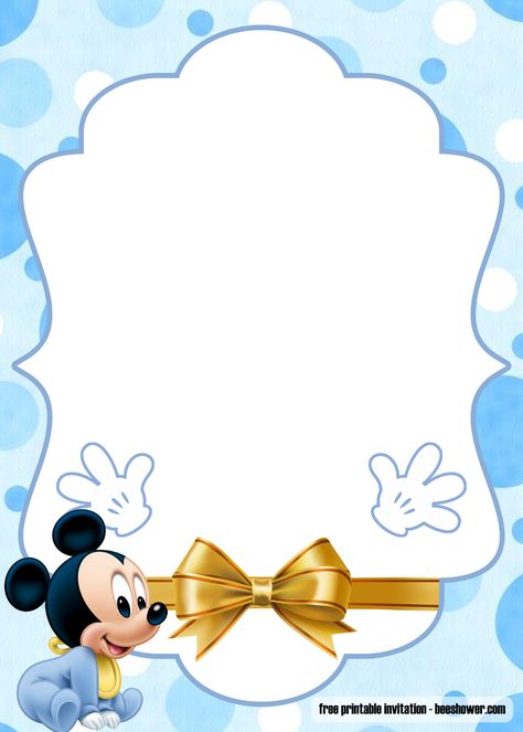 FREE Printable Mickey Mouse Baby Shower Invitations Templates | FREE Invitation Templates - Drevio Printable Mickey Mouse, Baby Shower Invitations Templates, Mickey Baby Showers, Mickey Mouse Birthday Invitations, Mickey Mouse Invitation, Mickey Mouse Invitations, Mickey Mouse Baby Shower, Mickey Mouse 1st Birthday, Mickey Baby