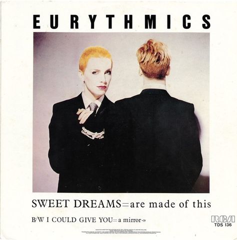 Eurythmics “Sweet Dreams” Cover Image Pop Music, Sweet Dreams Song, Eurythmics Sweet Dreams, A State Of Trance, Annie Lennox, Electronic Dance Music, Pop Songs, New Wave, Mixtape