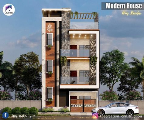 G 3 Elevation Design, G 2 Front Elevation Design Modern, G+2 Elevation Design Indian, Front Elevation Designs G+2, 3 Floors Building Elevation Modern, G 2 Elevation Design, G+1 House Elevation Indian, Home 3d Design, Door Elevation