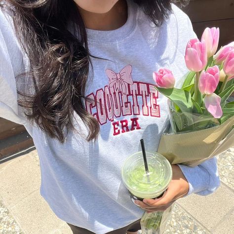 Coffee runs featuring our coquette era embroidered sweatshirt . Coquette aesthetic, embroidered sweatshirt, summer style, casual aesthetic, pinterest inspo, pinterest inspired, simple outfit ideas, coquette era,coquette core . #torontoembroidery #torontosmallbusiness #coffeerun #trendyfashion #trendymom #pinterestlook #summerstyleinspo #fallstyleinspo #coquettestyle #pinterestfeed #coquetteaesthetic #coquettefashion #coquettegirl #girlyaesthetic Coffee, Outfit Ideas Coquette, Simple Outfit Ideas, Coquette Core, Aesthetic Pinterest, Simple Outfit, Summer Style, Style Casual, Outfit Ideas