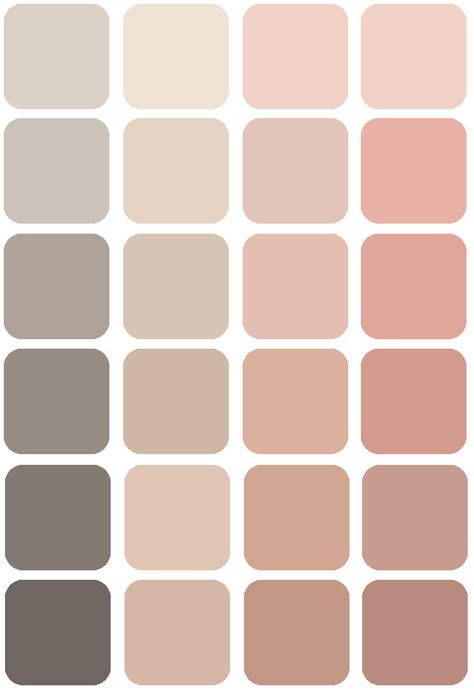 Neutral Colours Pallet, Iphone Color Palette, Neutral Pantone Palette, Beige Aesthetic Palette, Creme Pallete Color, Shades Of Neutral Colors, Beige Neutral Color Palette, Neutral Color Swatches, Neutral Pink Palette