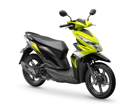 Honda Beat Fashion Sport - Motortrade Honda Click 125i, Honda Click, Honda Beat, Motorcycle Types, Tubeless Tyre, Honda Motorcycles, Mobility Scooter, Motorcycle Design, Aluminum Wheels