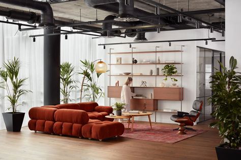 Signal Capital Partners Offices – London Terracotta Sofa, Sofa Shelves, Acoustic Ceiling Panels, Davis Furniture, Modern Office Space, Corner Office, London Office, Piccadilly Circus, Modular Lounges