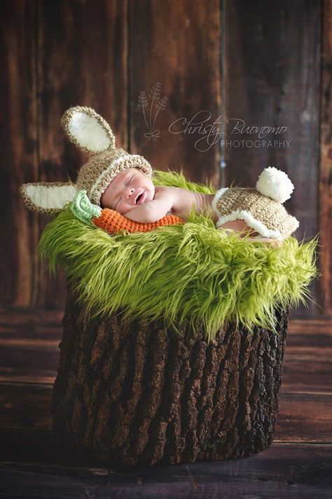 Easter Bunny Newborn Pictures, Bunny Newborn Pictures, Newborn Easter Pictures At Home, Newborn Easter Photos, April Newborn Pictures, April Baby Photoshoot, Easter Newborn Photoshoot, Newborn Easter Photography, Spring Newborn Pictures