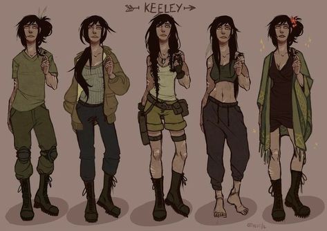 Dystopian Outfits Drawing, Zombie Apocalypse Reference, Twd Oc Art, Outfits Apocalipsis Zombie, Apocalypse Outfit Drawing, Zombie Apocalypse Outfits Drawing, Dystopian Outfits Character Inspiration, Zombie Apocalypse Character Design, Apocalypse Reference