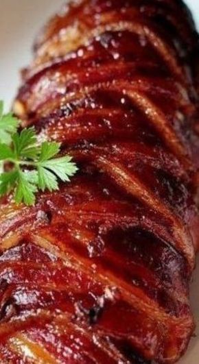 Bacon Wrapped Pork Tenderloin Recipes, Bacon Wrapped Pork Loin, Wrapped Pork Tenderloin, Roasted Pork Tenderloin Recipes, Bacon Wrapped Pork Tenderloin, Pork Loin Roast Recipes, Bacon Wrapped Pork, Roasted Pork Tenderloins, Pork Loin Recipes