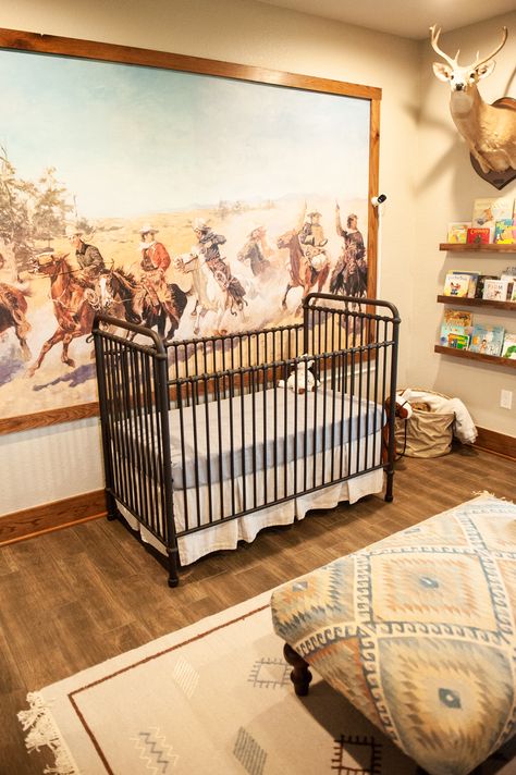 Cowboys And Indians Nursery, Cowboy Kids Room, Western Baby Room, Western Boy Nursery, Western Kids Room, Cowboy Bedroom Ideas, Western Boys Room, Vintage Cowboy Nursery, Western Baby Nurseries