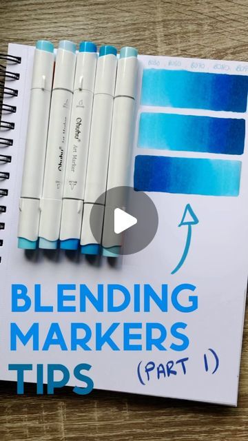 Blending With Markers, How To Blend With Markers, Architecture Alcohol Markers, Colouring With Alcohol Markers, What To Do With Alcohol Markers, Simple Alcohol Marker Art, Alcohol Marker Tips And Tricks, How To Blend With Alcohol Markers, Coloring Tips Markers