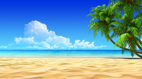 Beach Background wallpaper | 2560x1440 | #59893 Wall Mural Diy, Tropical Paradise Theme, Mural Diy, Panoramic Pictures, Paradise Wallpaper, Wall Murals Diy, Mysteries Of The World, Beach Clipart, Photo Album Design