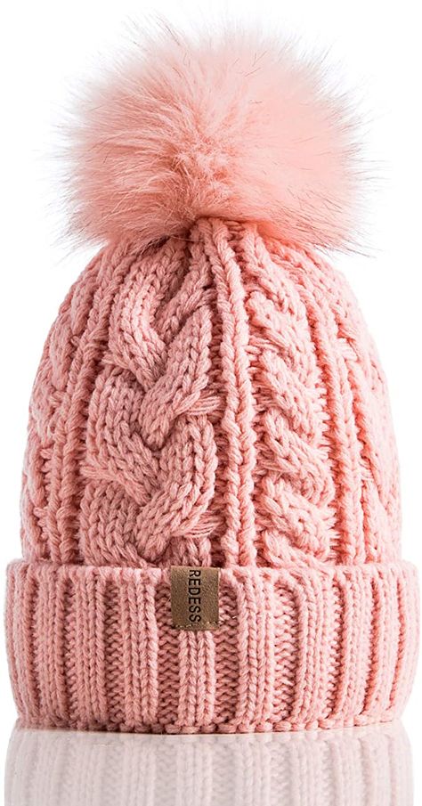 Pompom Beanie, Snow Hat, Ski Cap, Amazon Coupons, Winter Cap, Cap Fashion, Winter Hats For Women, Winter Beanie, Hat For Man