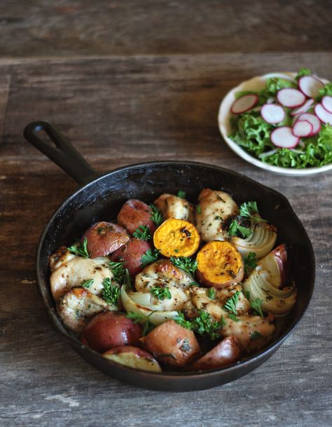 #398 Simple Meal Prep from Hope's Table by Hope Helmuth | Kathi Lipp Hopes Table Cookbook, Hope Helmuth Recipes, Hopes Table Recipes, Cilantro Ranch Dressing Recipe, Herb Roasted Chicken Thighs, Take Them A Meal, Chicken Thighs And Potatoes, Simple Meal Prep, Take A Meal