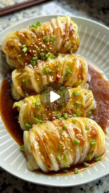 Chinese Stuffed Cabbage Rolls, Italian Cabbage Rolls Recipe, Nappa Cabbage Rolls Recipes, Chinese Cabbage Rolls Recipe, Sweet Cabbage Recipe, Cabagge Keto Recipes, Cabbage Wraps Recipes, Fried Cabbage Rolls, Chinese Cabbage Rolls