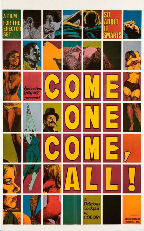 Come One Come All! #hirez 70s Movie, 70s Design, Movie Artwork, Juxtapoz Magazine, Cinema Posters, Collage Artwork, B Movie, Movie Posters Vintage, Creative Posters