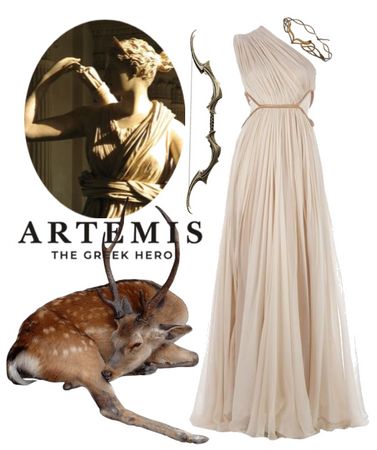 Artemis Goddess Outfit, Artemis Cosplay Goddesses, Artemis Outfit Aesthetic, Artemis Inspired Outfits, Artemis Costume Goddesses, Artemis Aesthetic Outfit, Apollo Inspired Outfits, Artemis Goddess Costume, Artemis Core