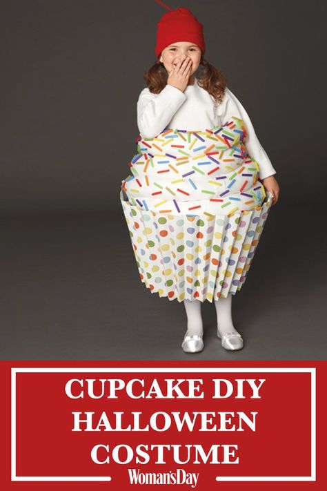 DIY Cupcake Halloween Costume for Kids - How to Make a Cupcake Costume Diy Cupcake Costume, Cupcake Halloween Costumes, Cake Costume, Sew Halloween Costume, Cupcake Costume, Diy Cupcake, Diy Cupcakes, Boy Diy, Diy Halloween Costume