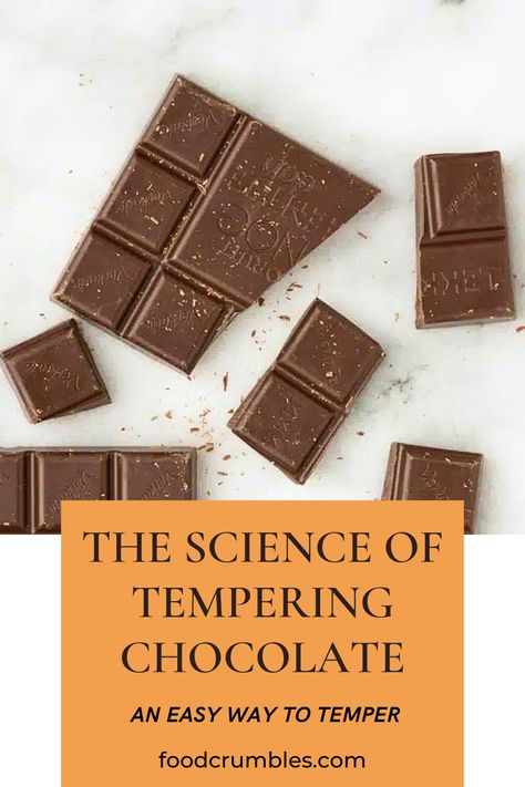 Tempering Chocolate, Buckeyes Recipe, Chocolate Bar Recipe, Homemade Chocolate Bars, How To Temper Chocolate, Molten Chocolate, Types Of Chocolate, Candy Making, Chocolate Baking