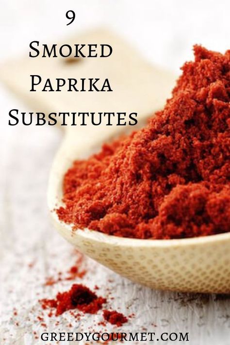 Learn about these 9 smoked paprika substitutes. The best smoked paprika substitute remains chipotle powder, but try the other smoked paprika alternatives. #paprika #smoked #spices Smoked Spices, Paprika Substitute, Paprika Recipes, Chipotle Powder, Pork Carnitas Recipe, Carnitas Recipe, Paprika Pork, Dried Peppers, Pork Carnitas