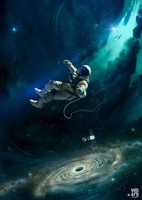 25 Mind Blowing #Space #Art Concepts of Cosmic Scenes | via @chrisspooner The Space, The Sky, Floating