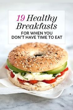 Forgoing the most important meal of the day is no way to start the morning. Here's 19 recipe ideas to make sure your morning shines. Office Food, Clean Meal Prep, Breakfast Vegetables, Healthy Snacks To Buy, Healthy Toddler Snacks, Meal Prep For Beginners, Foodie Crush, Healthy Instant Pot Recipes, Healthy Peanut Butter