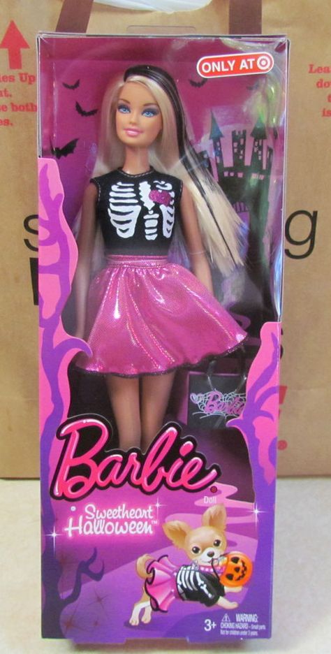 Halloween Barbie, New Barbie Dolls, Barbie Box, Barbie Halloween, Barbie 2000, Barbie Doll Set, Toy Cars For Kids, Barbie Birthday, Halloween Doll