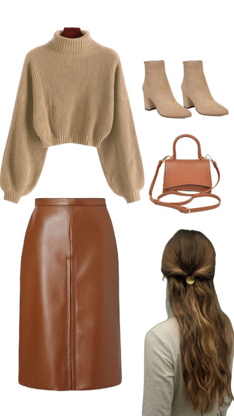 Straight Skirt Outfits, Stile Blair Waldorf, Chic Style Inspiration, Adrette Outfits, Cute Thanksgiving Outfits, Thanksgiving Outfit Women, Thanksgiving Outfit Ideas, What To Wear Fall, Fest Outfits